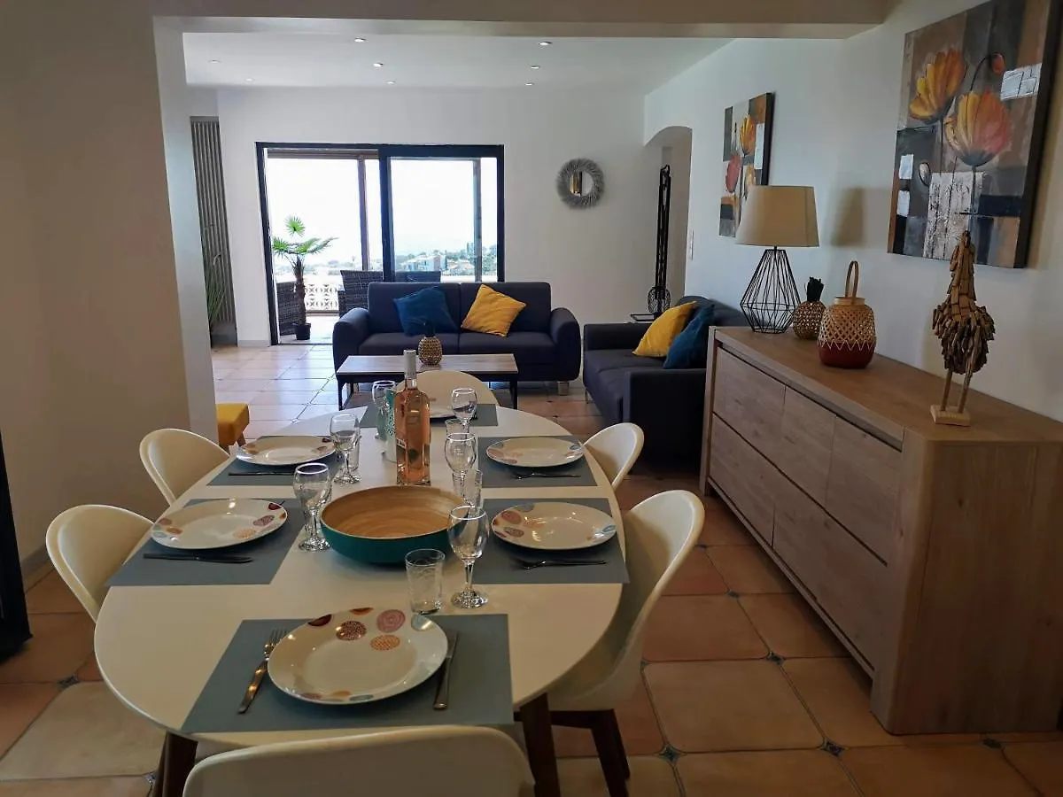 Holiday home Villa Antinea, A Saint Aygulf, Piscine Privee, Vue Mer Panoramique Frejus