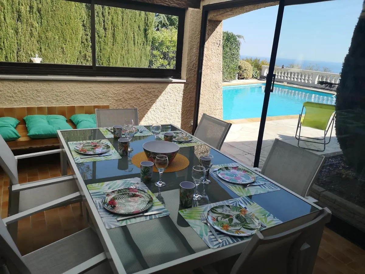 Villa Antinea, A Saint Aygulf, Piscine Privee, Vue Mer Panoramique Frejus Holiday home