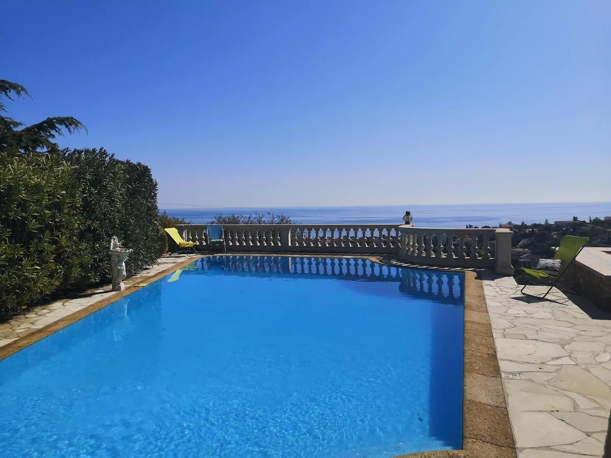 Villa Antinea, A Saint Aygulf, Piscine Privee, Vue Mer Panoramique Frejus