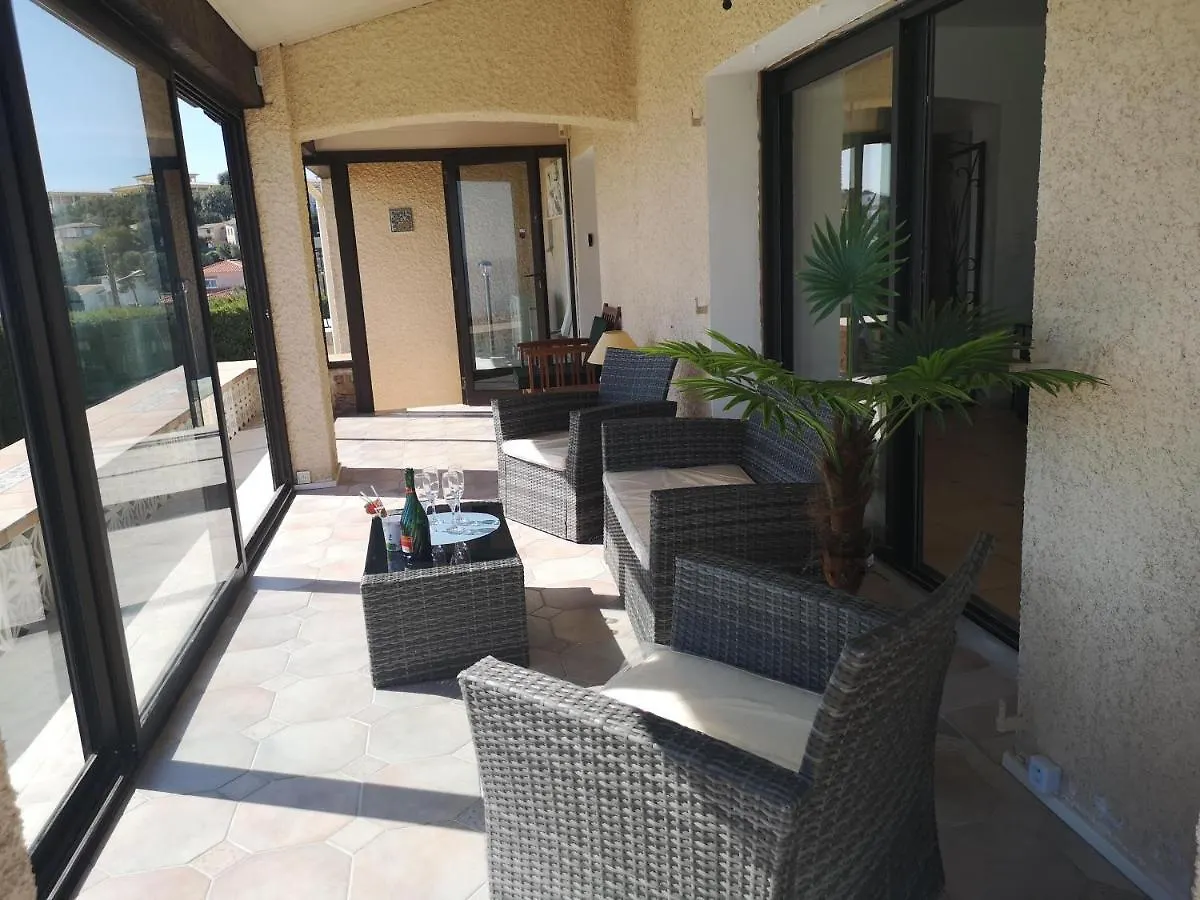 Villa Antinea, A Saint Aygulf, Piscine Privee, Vue Mer Panoramique Frejus France
