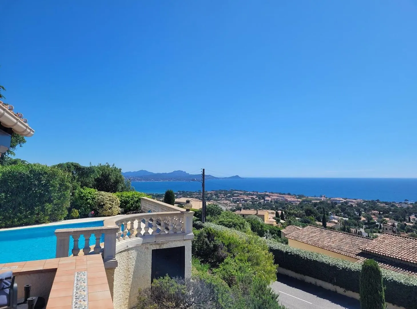 別荘 Villa Antinea, A Saint Aygulf, Piscine Privee, Vue Mer Panoramique Fréjus